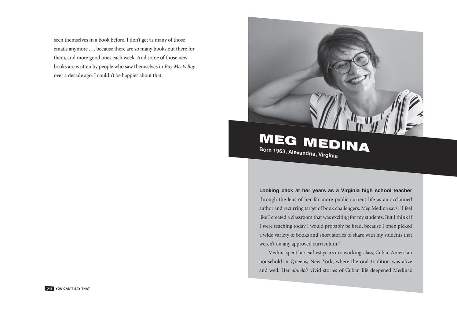 You Can't Say That!: Writers for Young People Talk About Censorship, Free Expression, and the Stories They Have to Tell