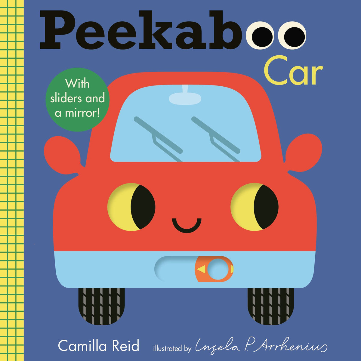 Peekaboo: Car: (An Interactive Board Book for Babies & Toddlers with Mirror & Sliders to Push, Pull, or Turn. Cute Artwork Includes a Truck, Bus, Tools, & More.)