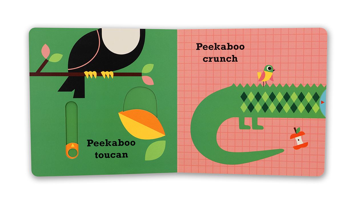 Peekaboo: Lion: (An Interactive Board Book for Babies & Toddlers with Mirror & Sliders to Push, Pull, or Turn. Cute Jungle Animal Artwork Includes a Giraffe, Monkey, & More)
