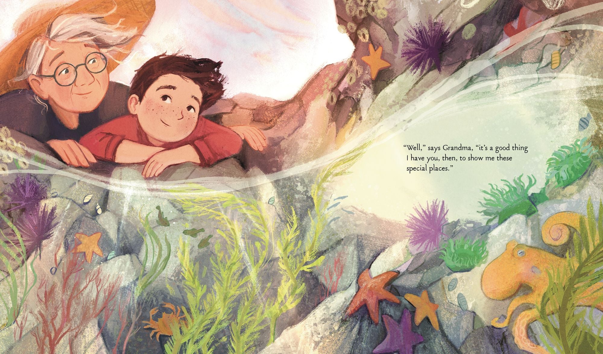 Tiny Worlds: A Story About Appreciating the Small Things (A Gentle Picture Book That Celebrates Imagination and Grandparent Bonds - For Kids Ages 3-7)