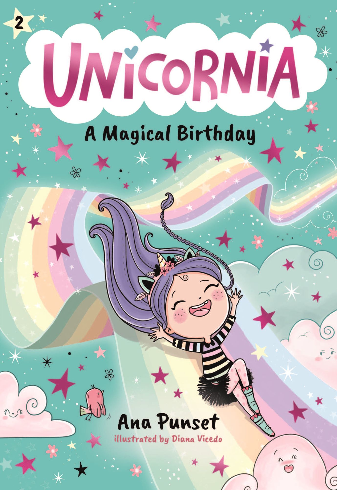 Unicornia: A Magical Birthday: (A Magical Chapter Book for Kids Ages 5-7 about Friendship, Surprises, and Enchanted Birthday Fun)