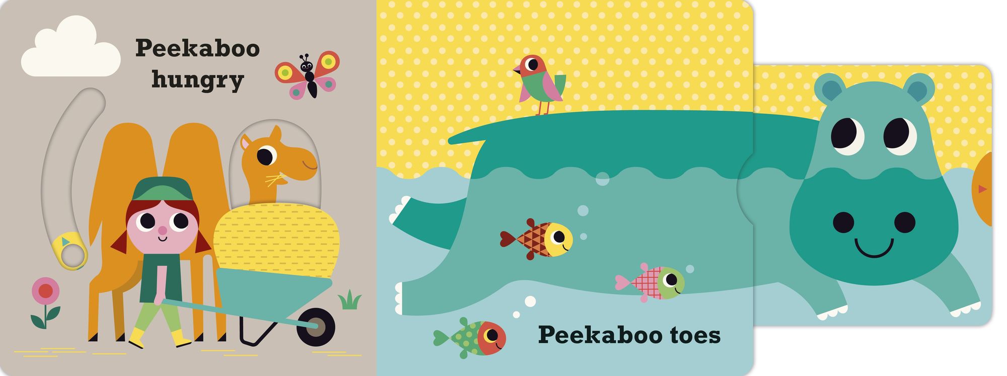 Peekaboo: Zoo: (An Interactive Board Book for Babies & Toddlers with Mirror & Sliders to Push, Pull, or Turn. Cute Zoo Animal Artwork Includes a Rhino, Hippo, Camel, & More.)