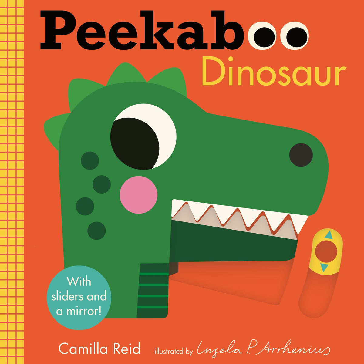 Peekaboo: Dinosaur: (An Interactive Board Book for Babies & Toddlers with Mirror & Sliders to Push, Pull, or Turn. Cute Artwork Includes Friendly Dinosaurs of All Sizes.)