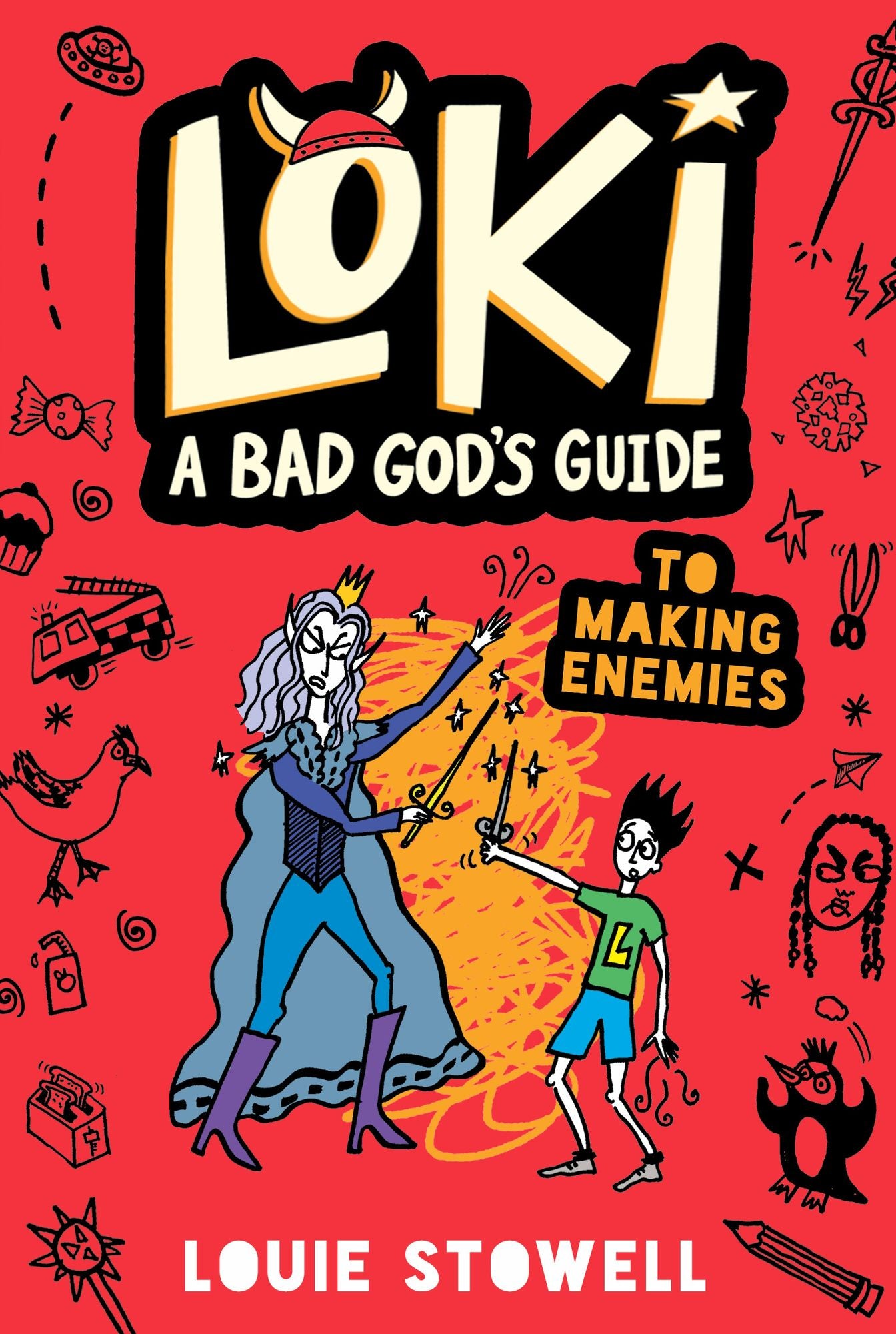 Loki: A Bad God's Guide to Making Enemies: (A Hilarious Middle Grade Fantasy Adventure Inspired by Norse Mythology for Ages 8-12)