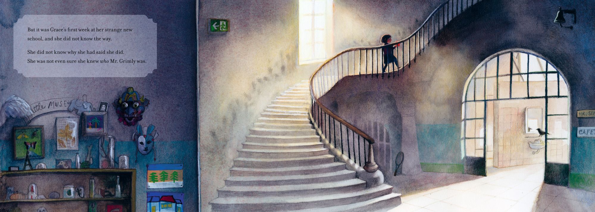 Who Knows the Way to Mr. Grimly's Classroom?: (A Spooky School Picture Book for Kids Ages 4-8)