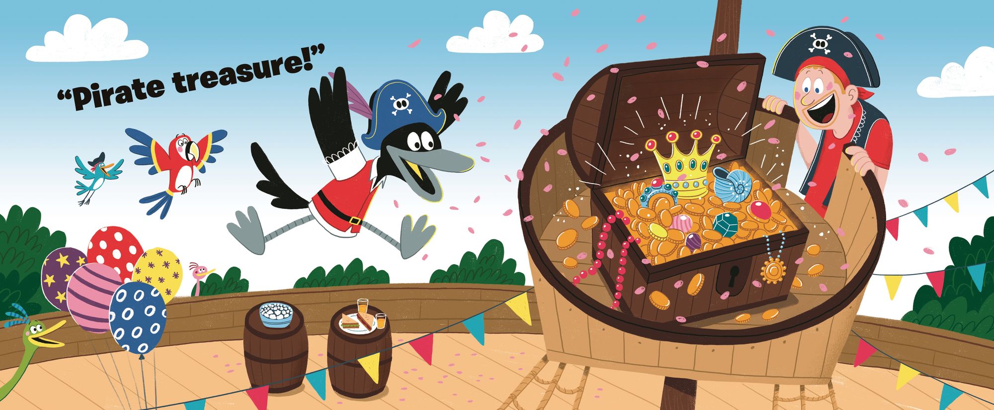 Steve and Maggie: Pirate Treasure Hunt