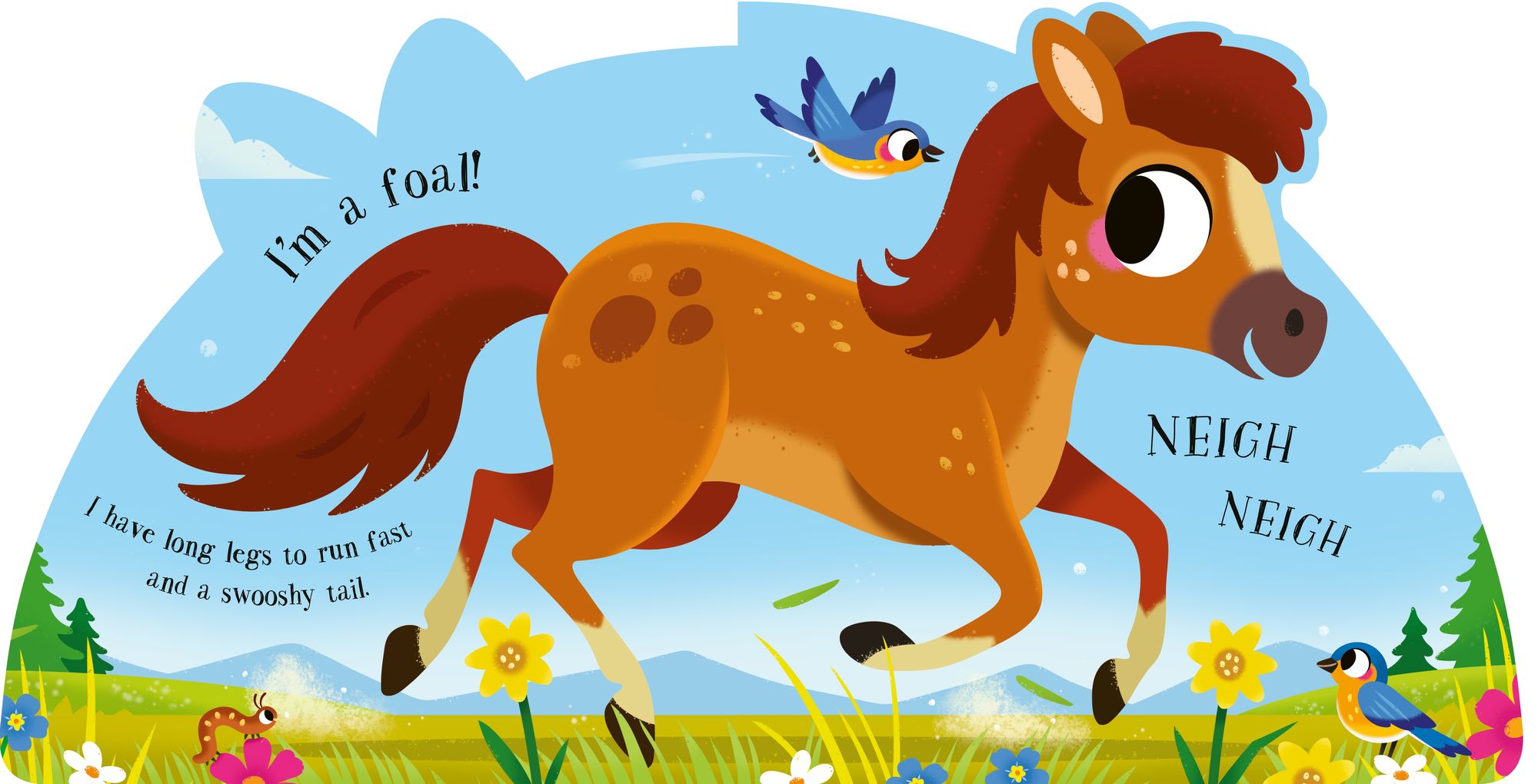 I'm a Bunny: (A Shaped Board Book Full of Animal Sounds, Lively Rhymes, and Interactive Fun for Babies and Toddlers)