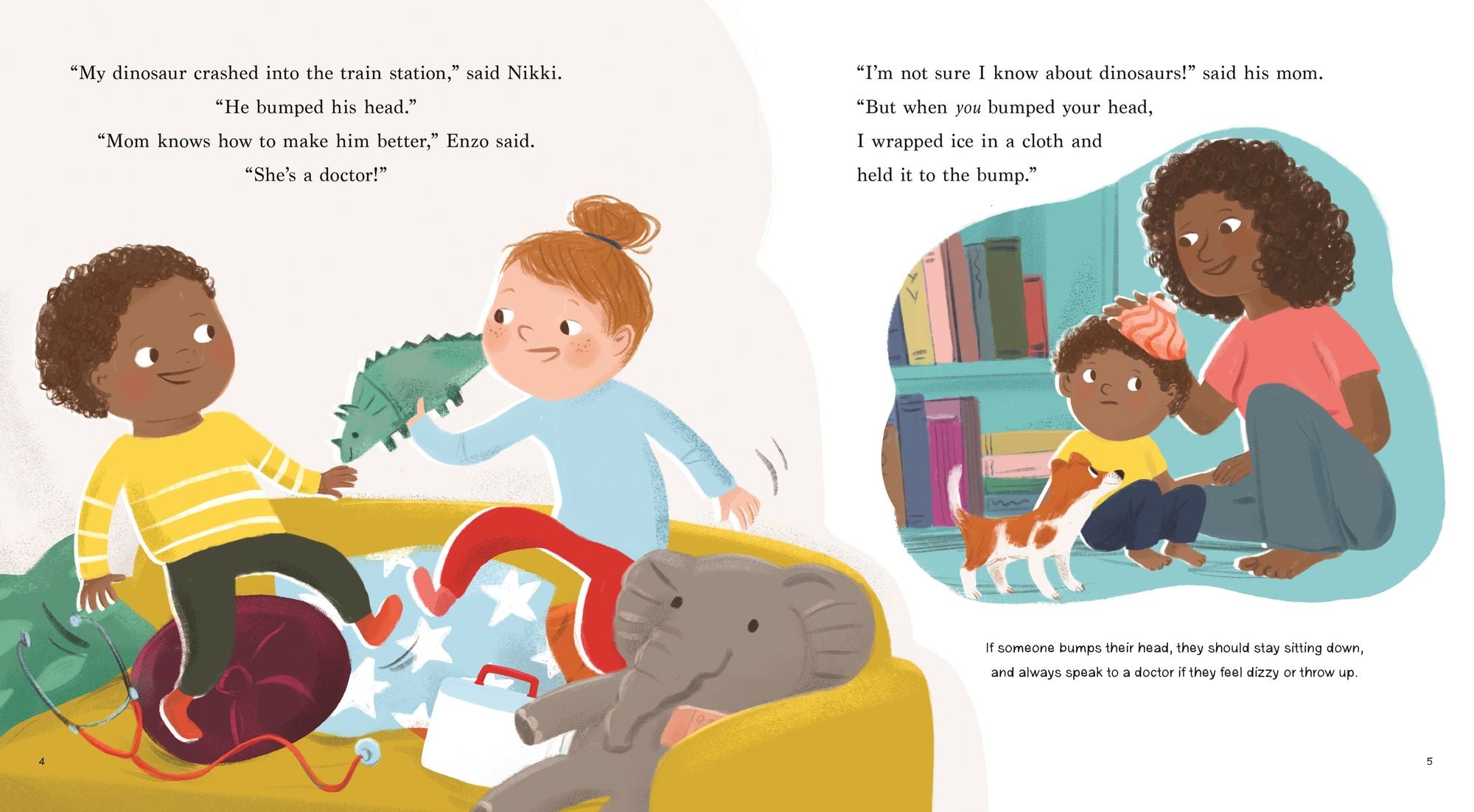 We Can Help!: A First Book of First Aid: (An Educational Picture Book That Explores Basic First Aid, Empathy, and Helping Others - For Kids Ages 3-7)