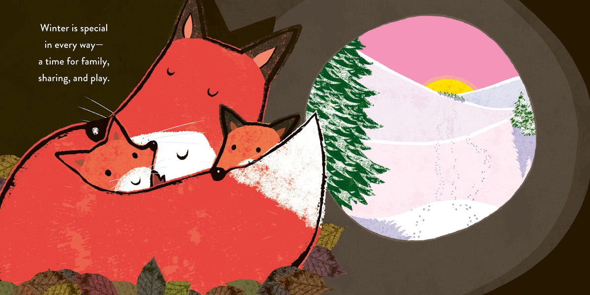 Winter Is Wonderful Padded Board Book: (A Heartwarming Winter Story of Parental Love Featuring a Parent & Child Fox in Rhyming Text - For Babies and Toddlers)
