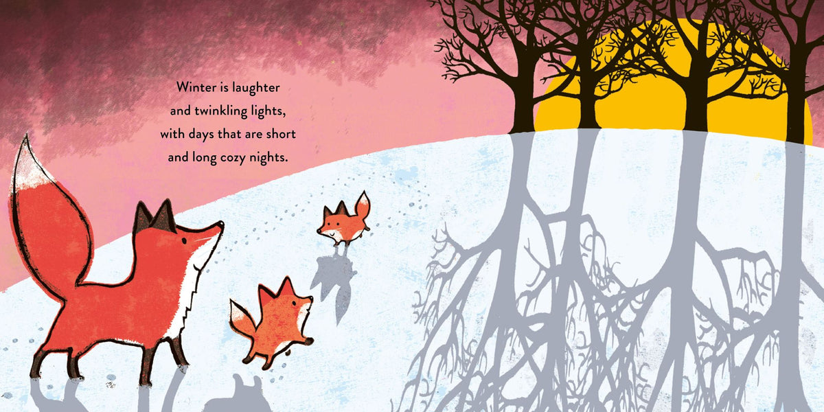 Winter Is Wonderful Padded Board Book: (A Heartwarming Winter Story of Parental Love Featuring a Parent & Child Fox in Rhyming Text - For Babies and Toddlers)