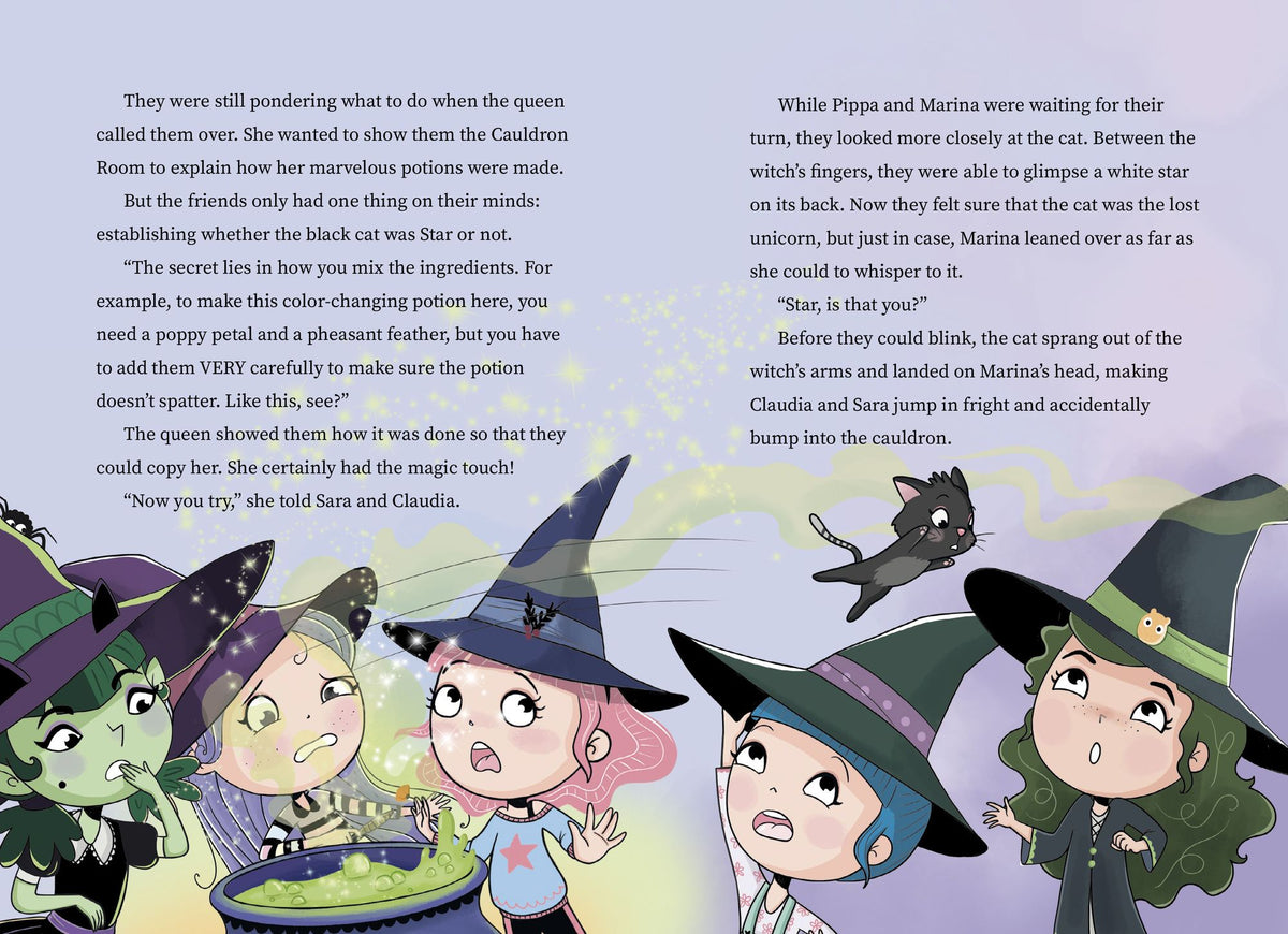 Unicorn Rescuers: Adventure in Witch Land: (A Magical Chapter Book About Friendship, Spells, and a Daring Mission for Kids Ages 5-7)