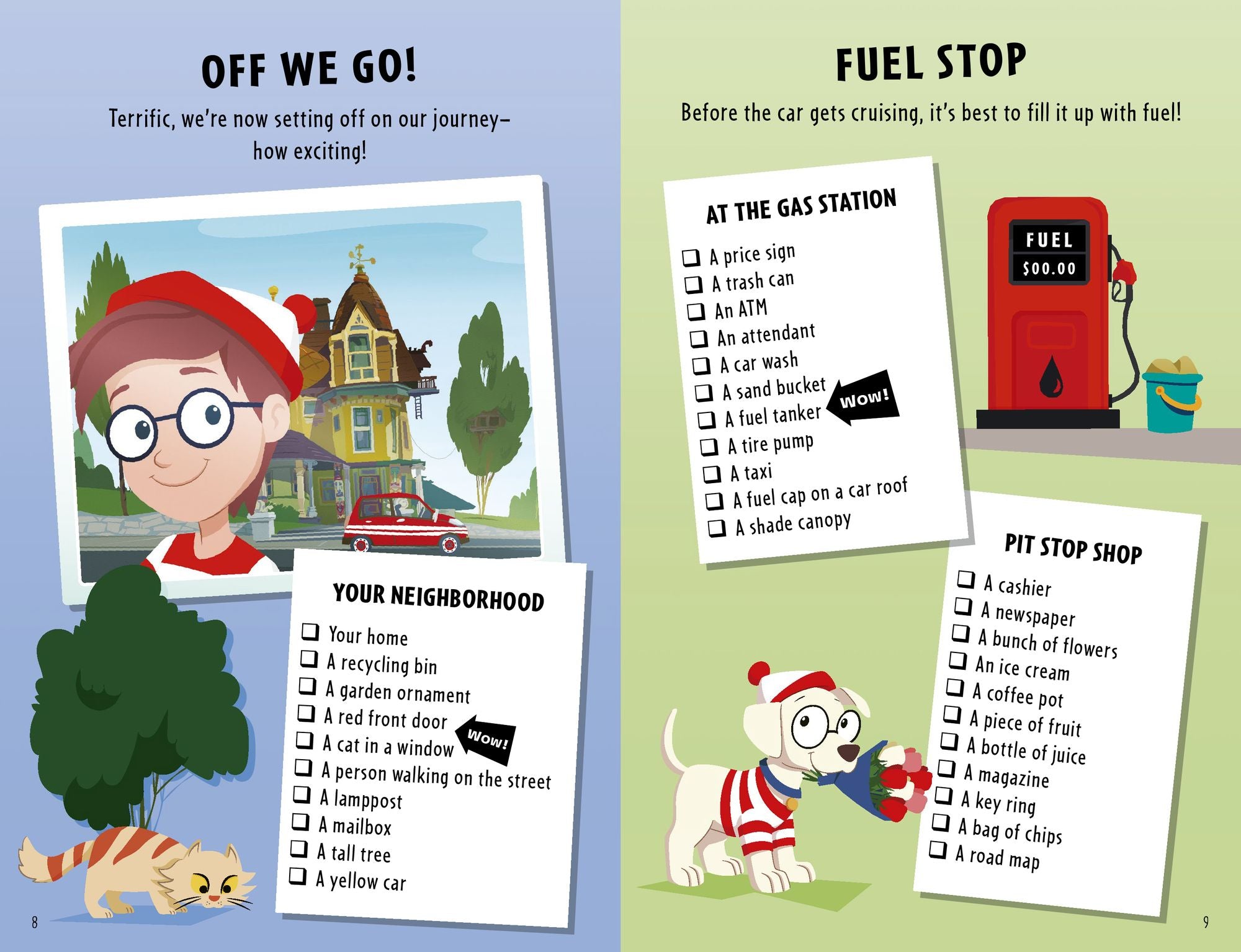 Where's Waldo? In the Car: A Spot and Find Field Guide