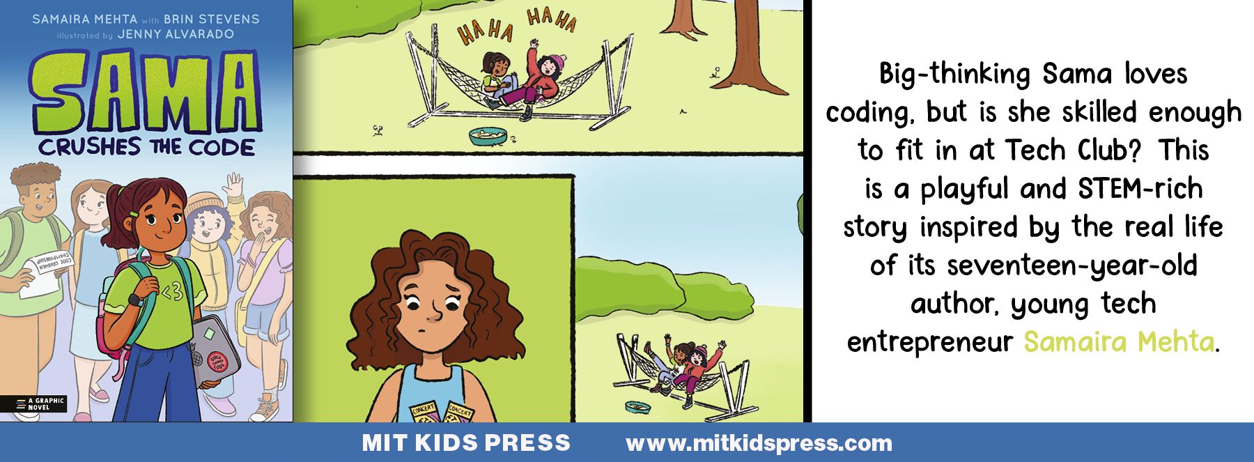 Sama Crushes the Code: A Graphic Novel