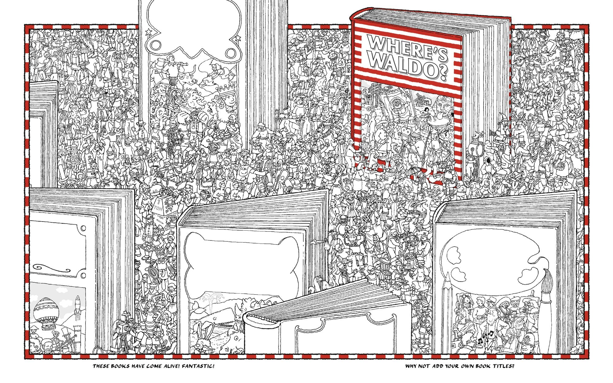 Where's Waldo? The Official Coloring Book