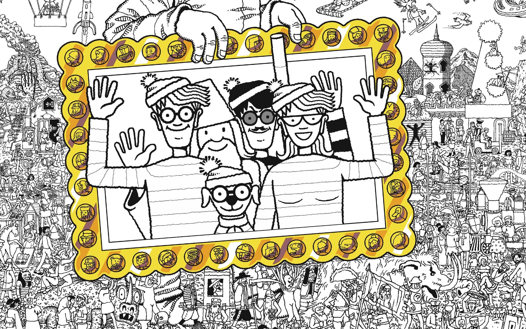 Where's Waldo? The Official Coloring Book