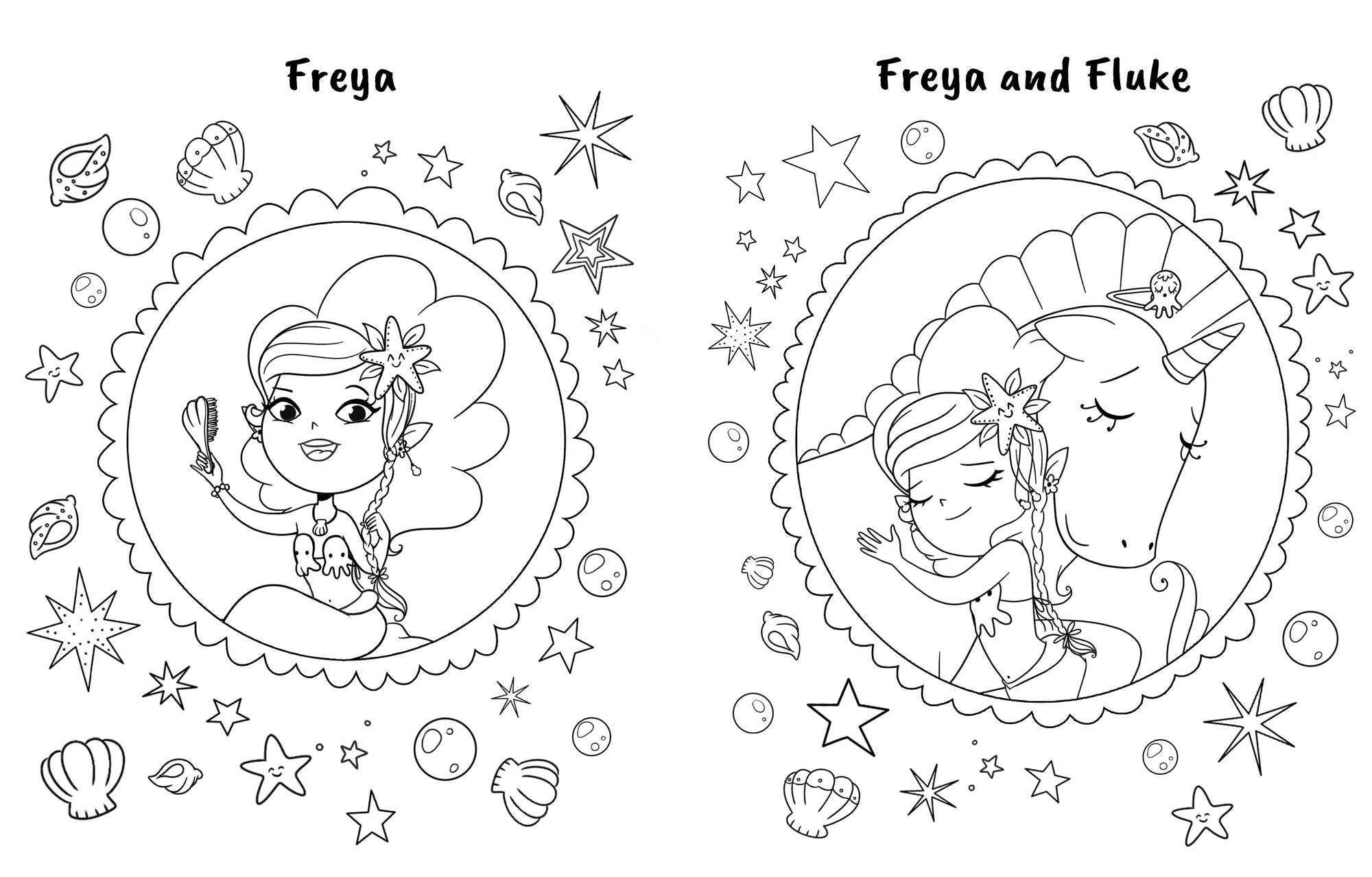 Unicornia Coloring Book