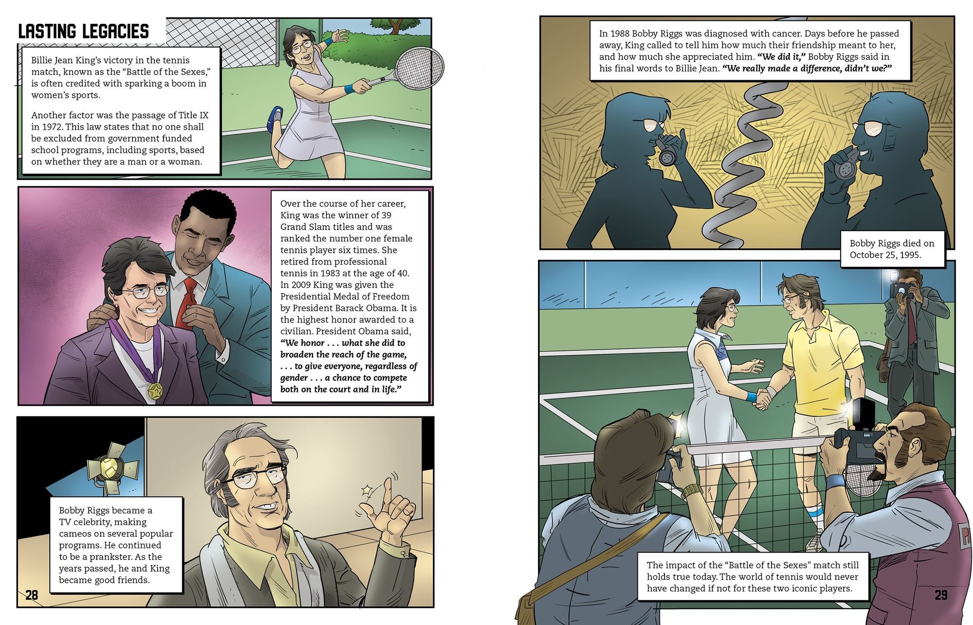A Win for Women: Billie Jean King Takes Down Bobby Riggs