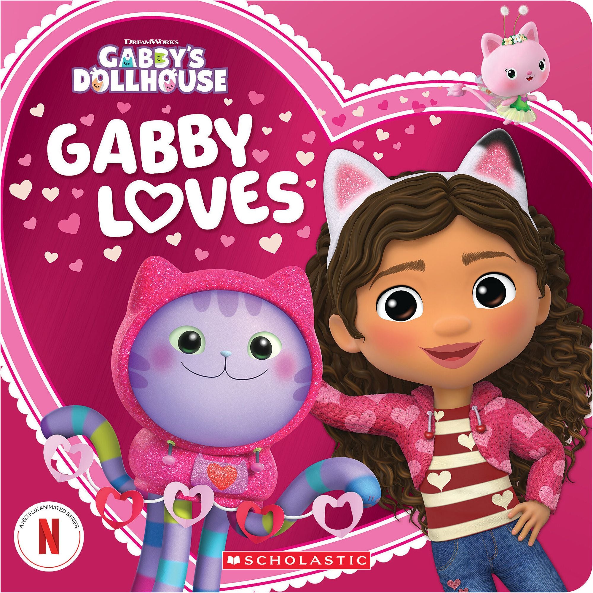 Gabby Loves (Gabby's Dollhouse Valentine's Day Board Book)
