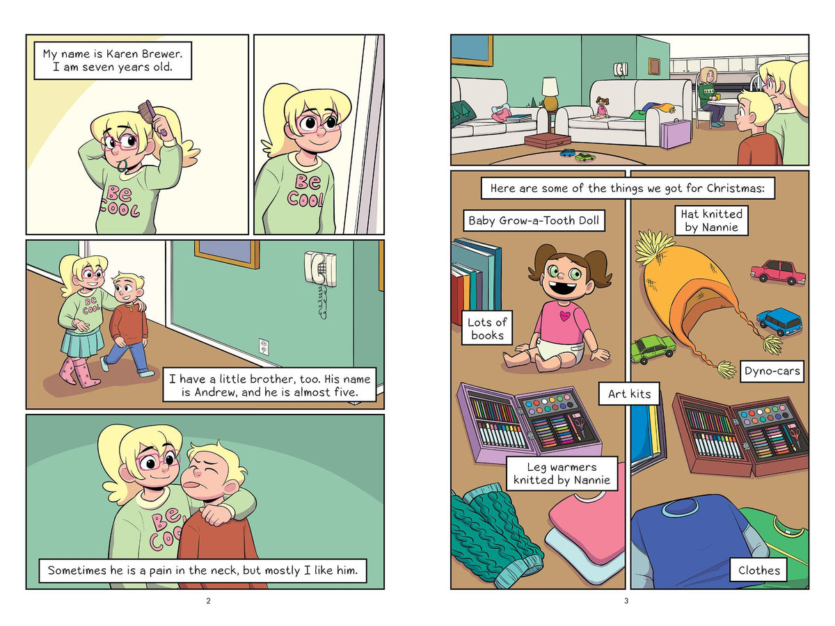 Karen's New Year: A Graphic Novel (Baby-sitters Little Sister #13)