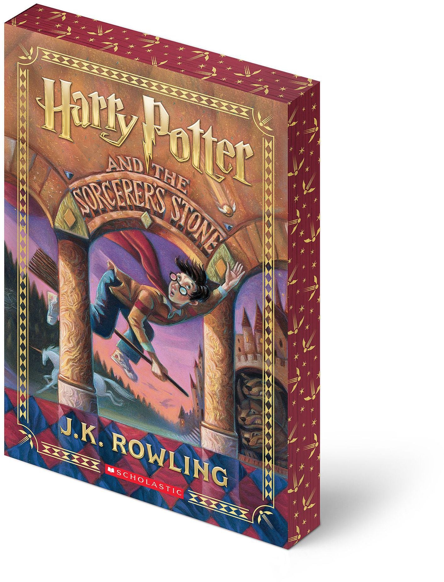 Harry Potter and the Sorcerer's Stone (Stenciled Edges) (Harry Potter, Book 1)