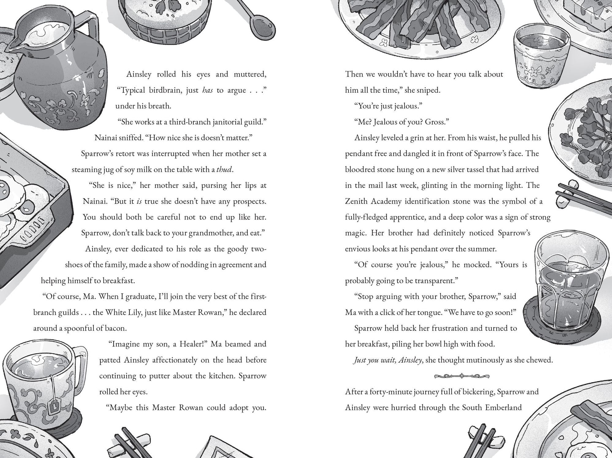 The Missing Magic of Sparrow Xia (An Illustrated Novel)