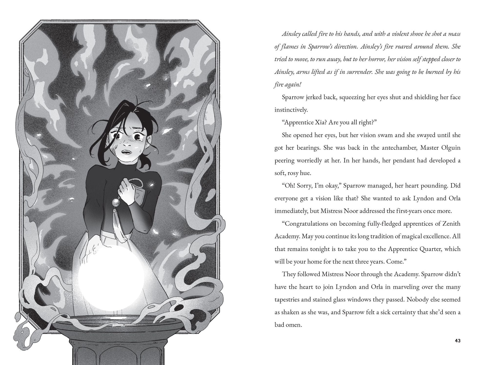 The Missing Magic of Sparrow Xia (An Illustrated Novel)