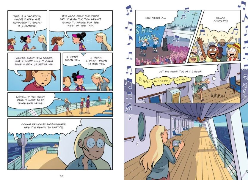 Baby-sitters on Board!: A Graphic Novel (The Baby-sitters Club Super Special #1)