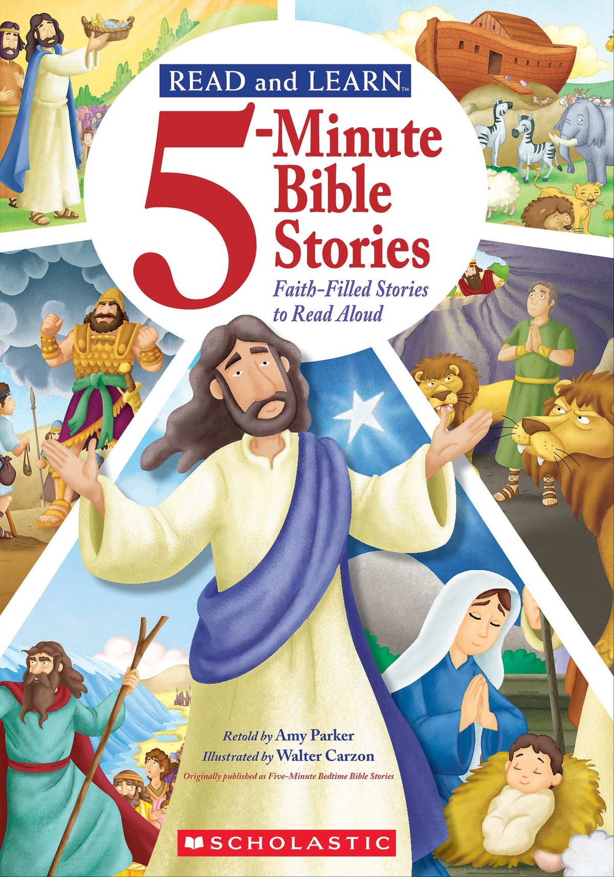 Read and Learn: 5-Minute Bible Stories: Faith-filled Stories to Read Aloud