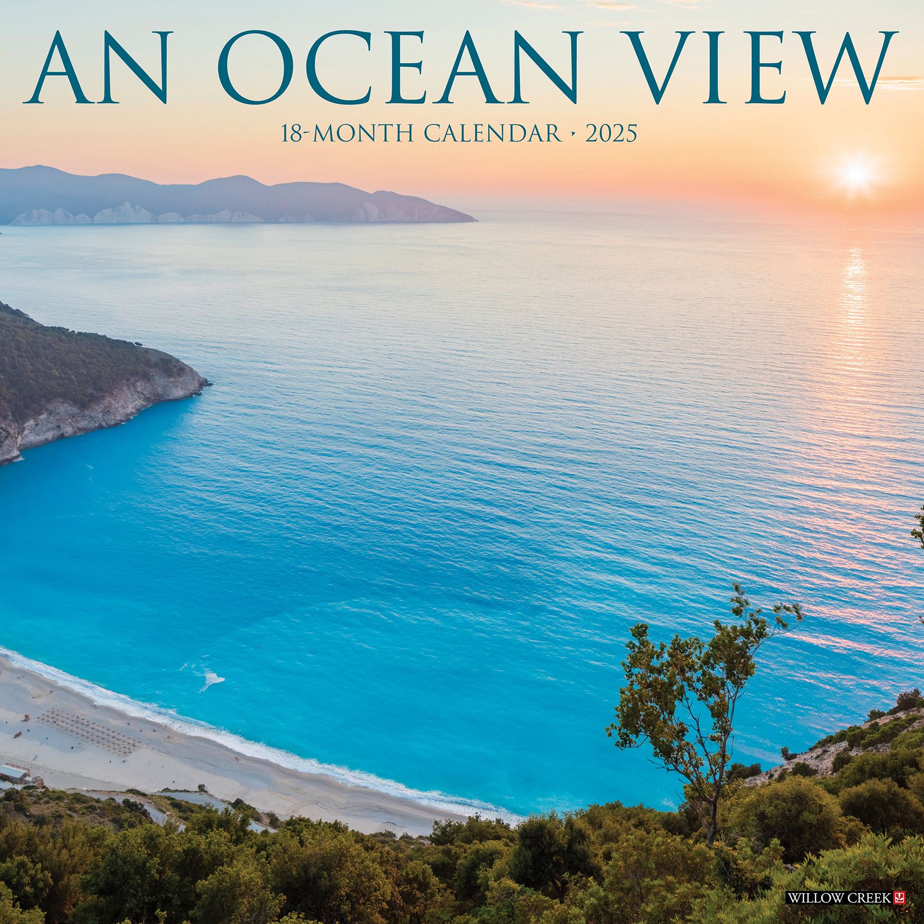 Ocean View 2026 Wall Calendar