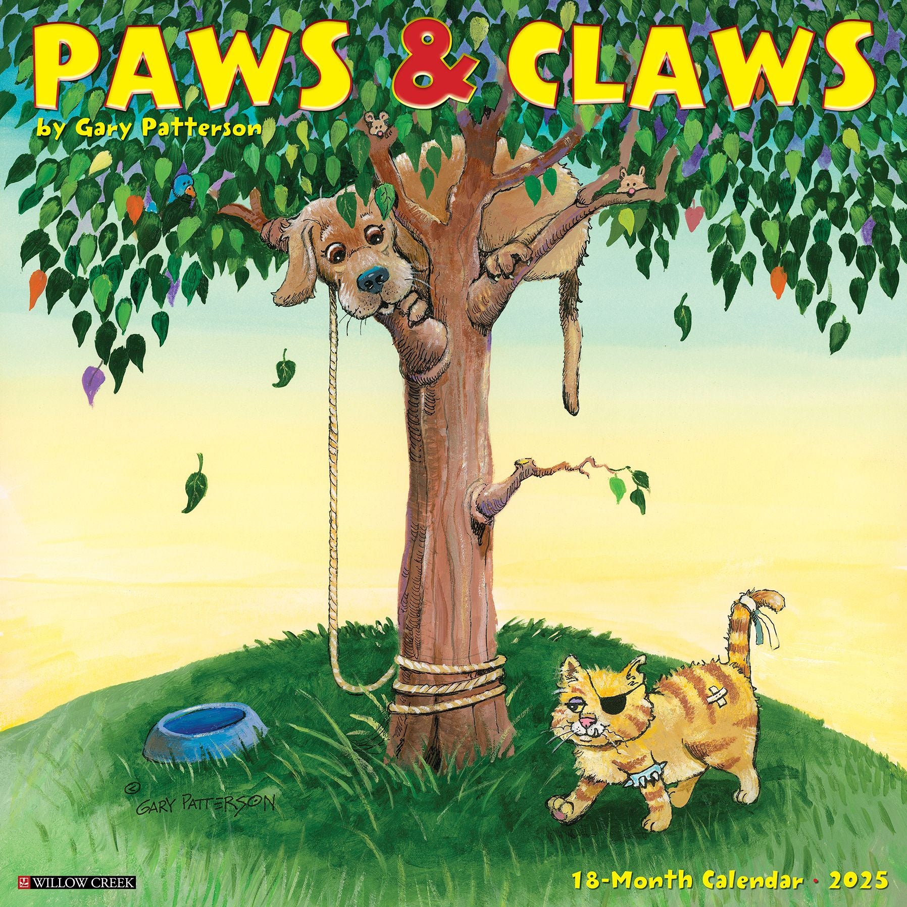 Paws & Claws by Gary Patterson 2026 Wall Calendar