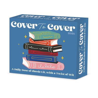 2026 Cover to Cover Daily Box Desktop Calendar