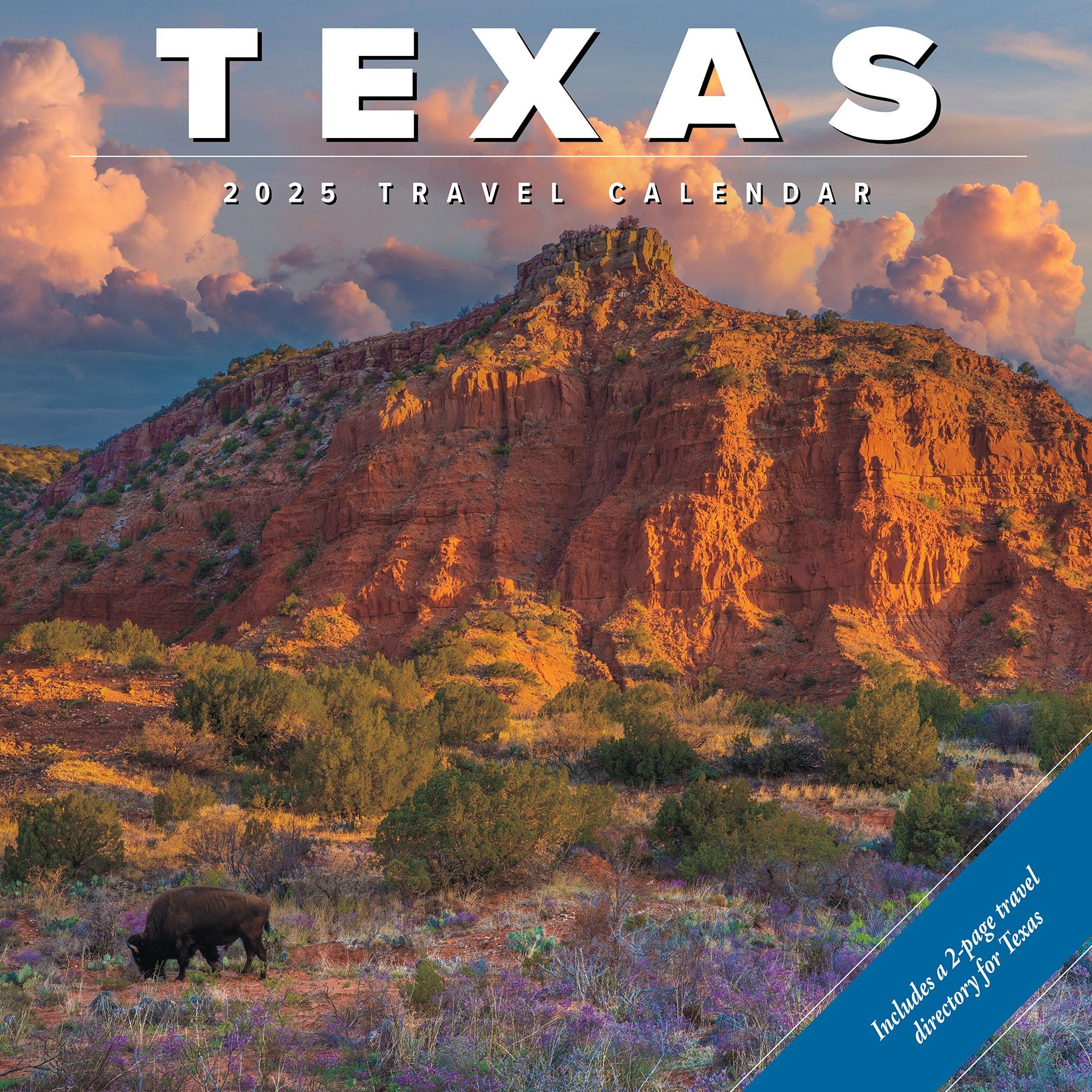 2026 Texas Wall Calendar