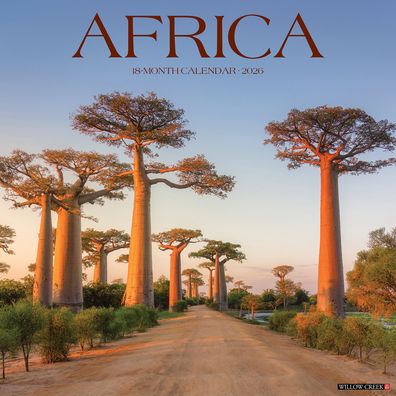 Africa 2026 Wall Calendar