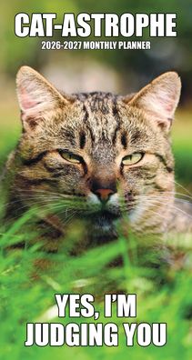Cat-Astrophe 2-Year 2026-27 3.5 X 6.5 Monthly Pocket Planner
