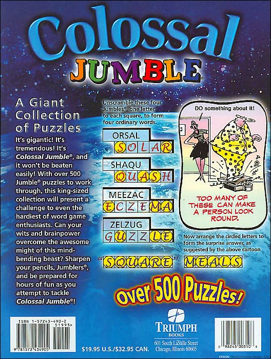 Colossal Jumble�: A Giant Collection of Puzzles