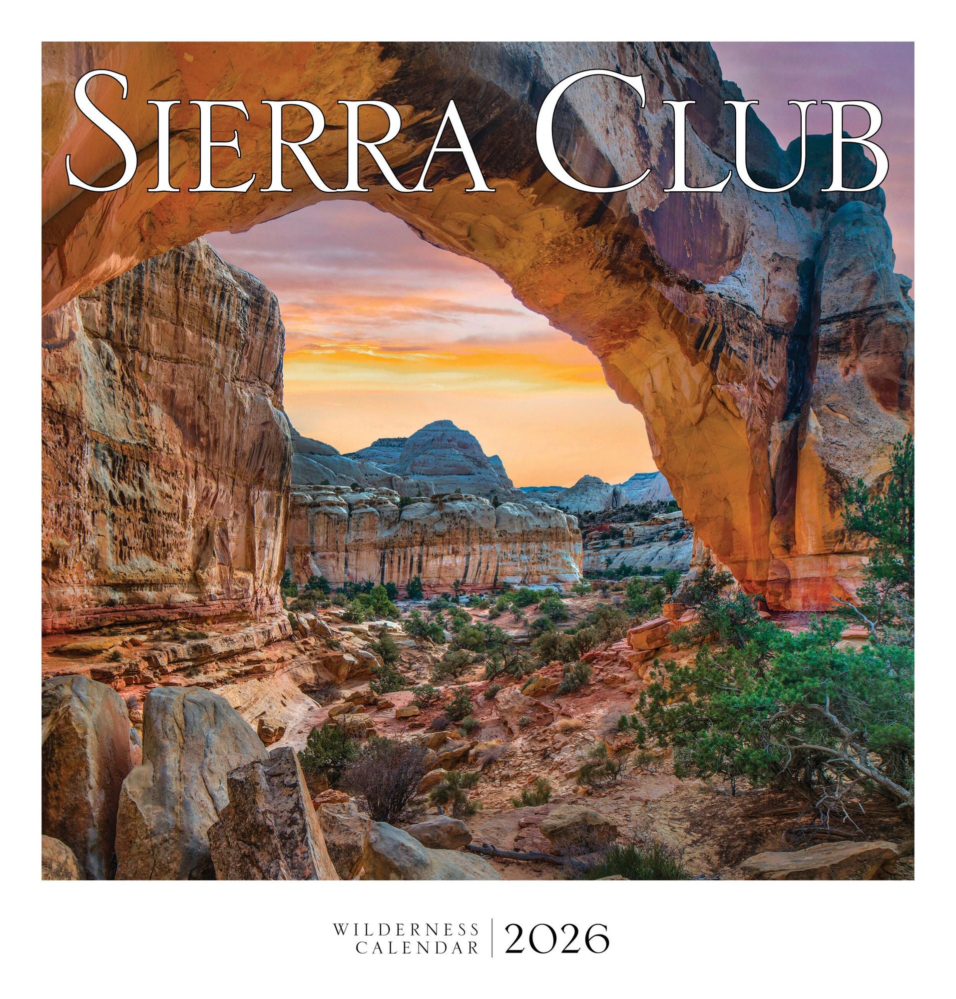 2026 Sierra Club Wilderness Wall Calendar