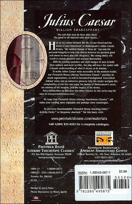 Julius Caesar (Prestwick House Literary Touchstone Classics Series)