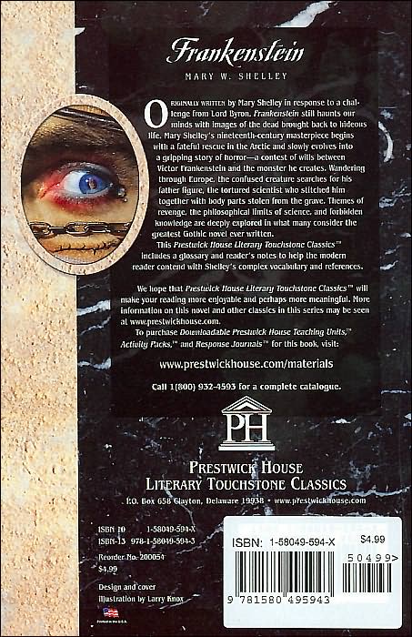 Frankenstein (Prestwick House Literary Touchstone Classics Series)
