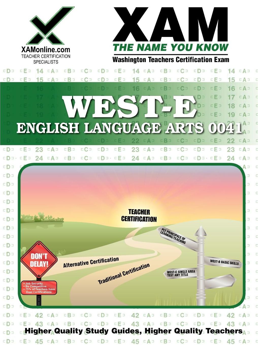 WEST-E English Language Arts 0041 Teacher Certification Test Prep Study Guide