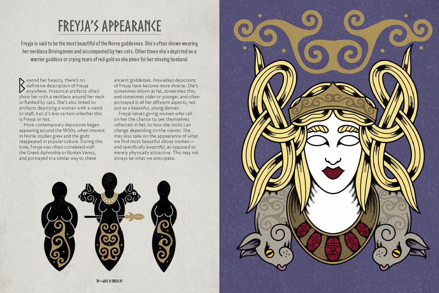 Freyja: An Illustrated Guide to the Goddess of Magic, Love, and War