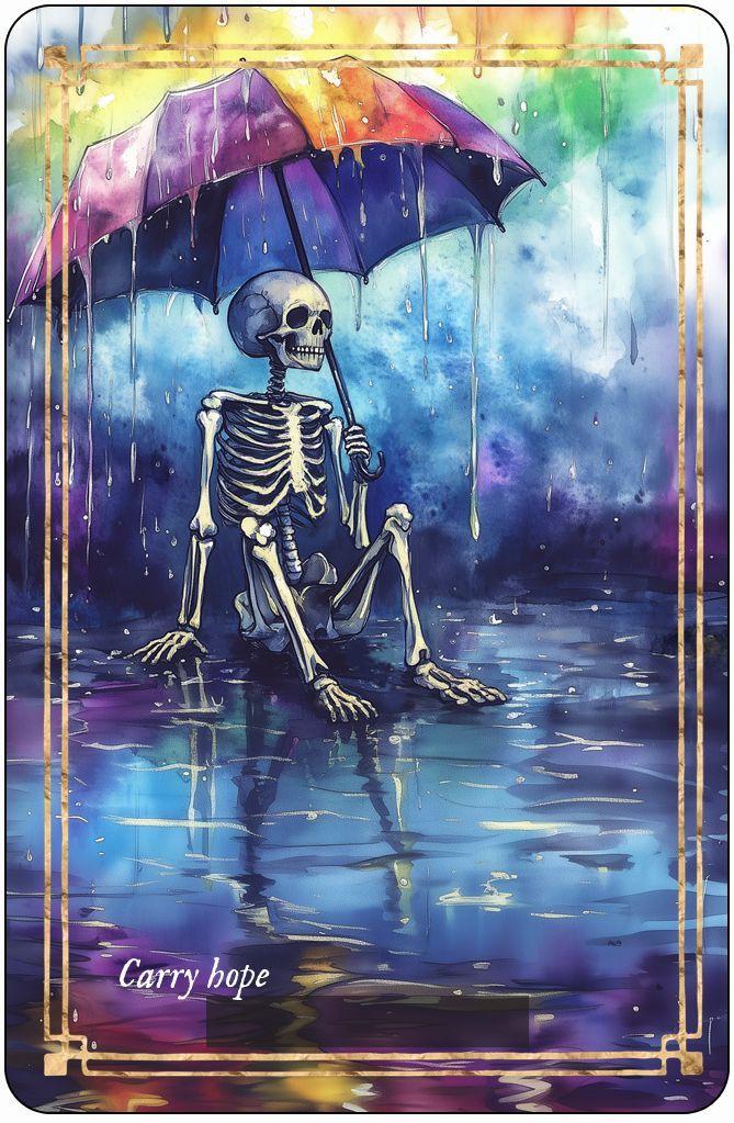 Memento Mori: 36 Mini Affirmation Cards to Embrace Life