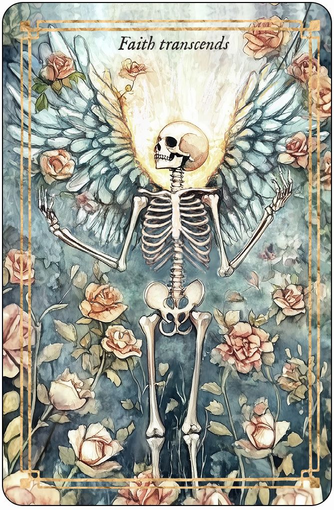 Memento Mori: 36 Mini Affirmation Cards to Embrace Life