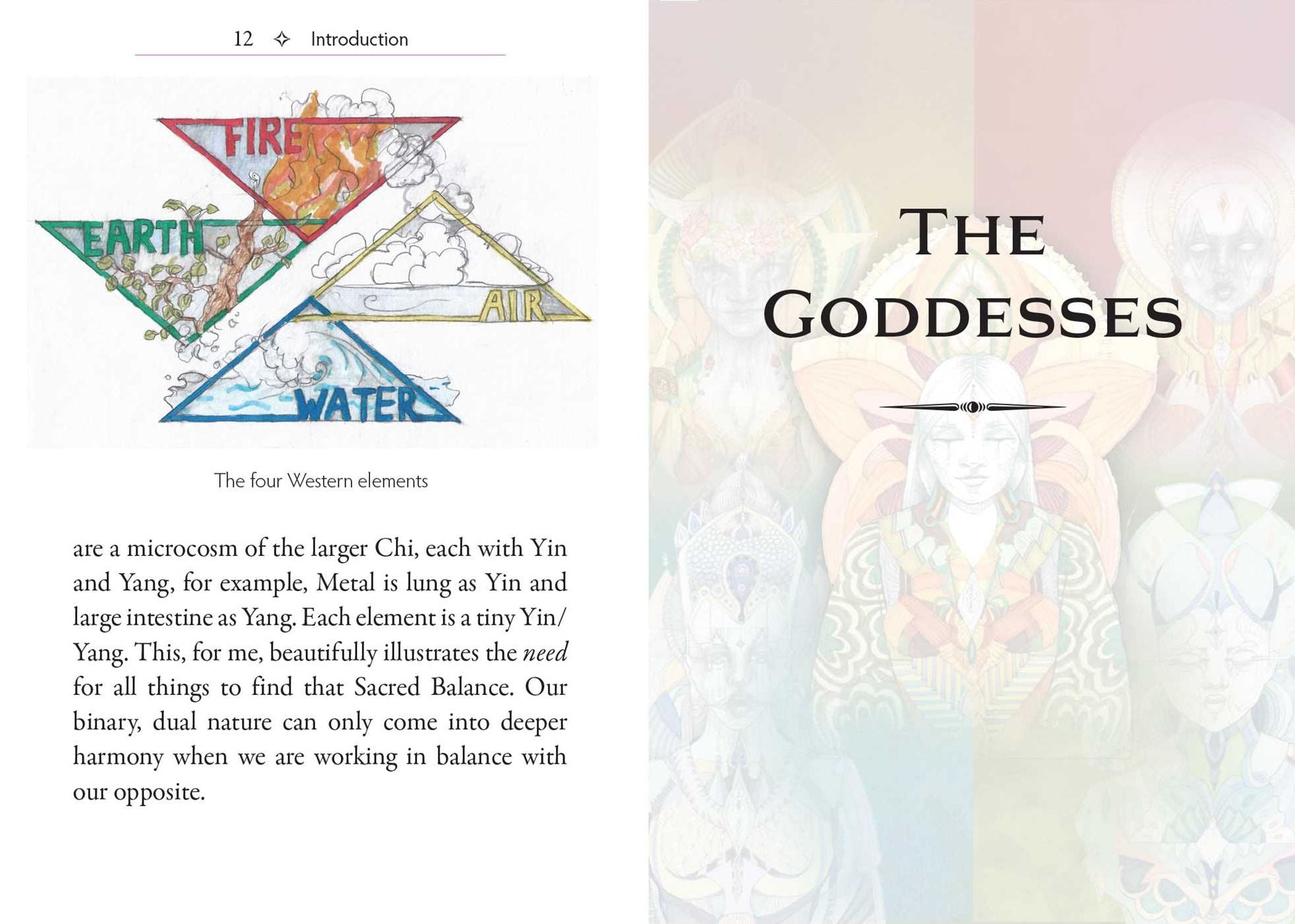 Elemental Goddess Oracle: 45 Cards and Guidebook