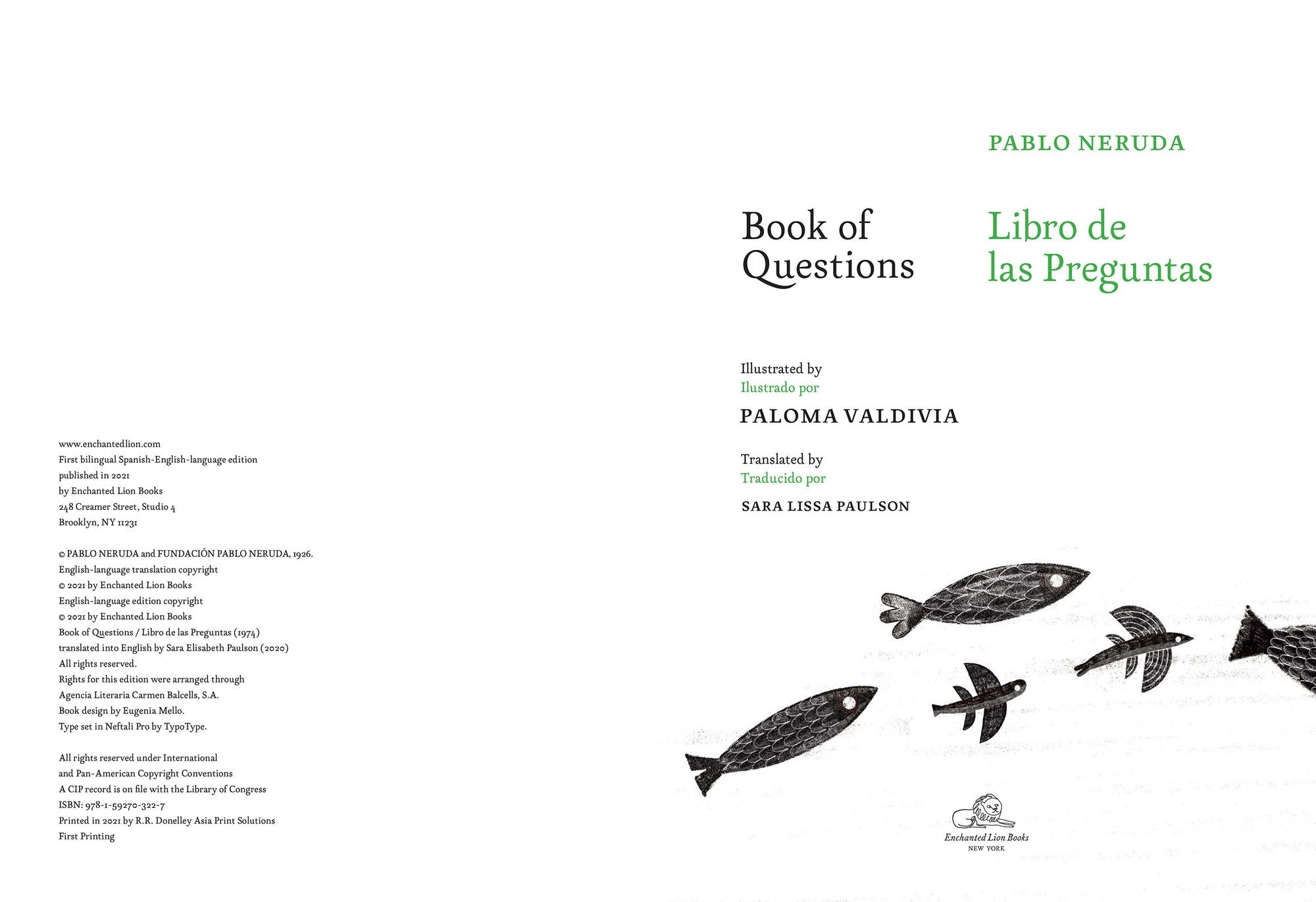 Book of Questions: Selections / Libro de las preguntas: Selecciones