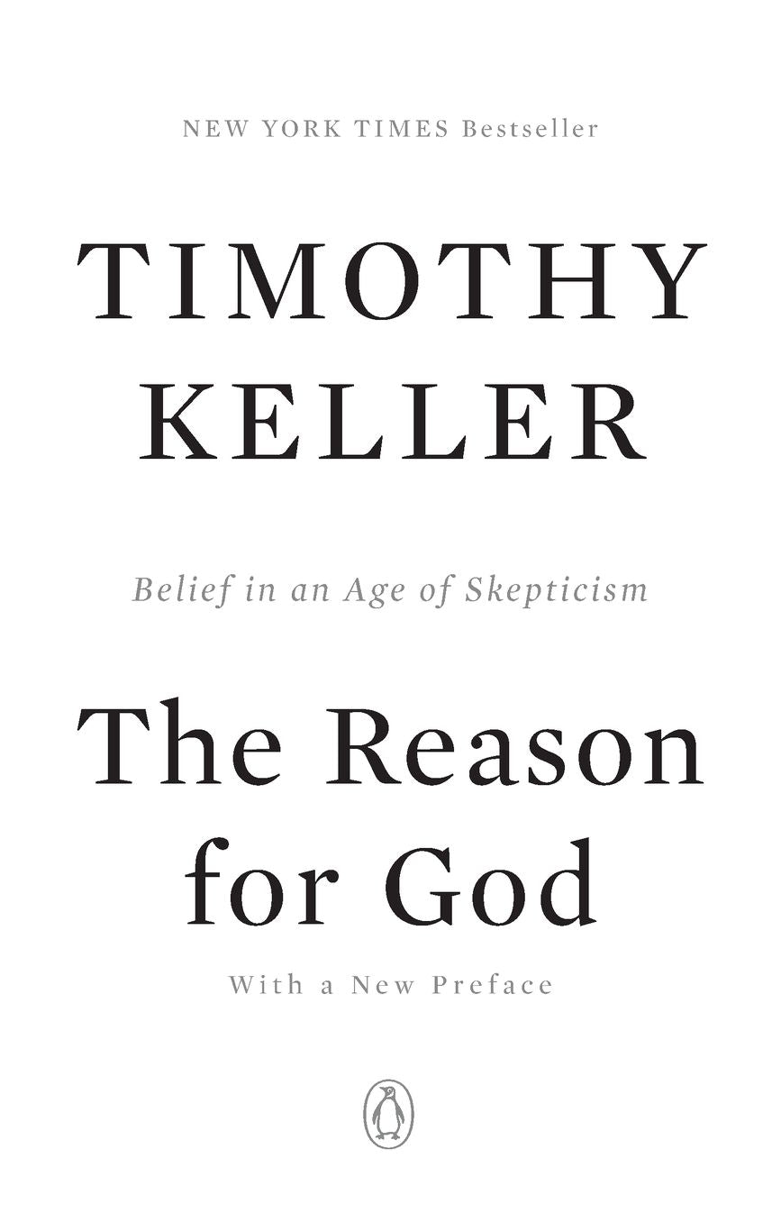 The Reason for God: Belief in an Age of Skepticism
