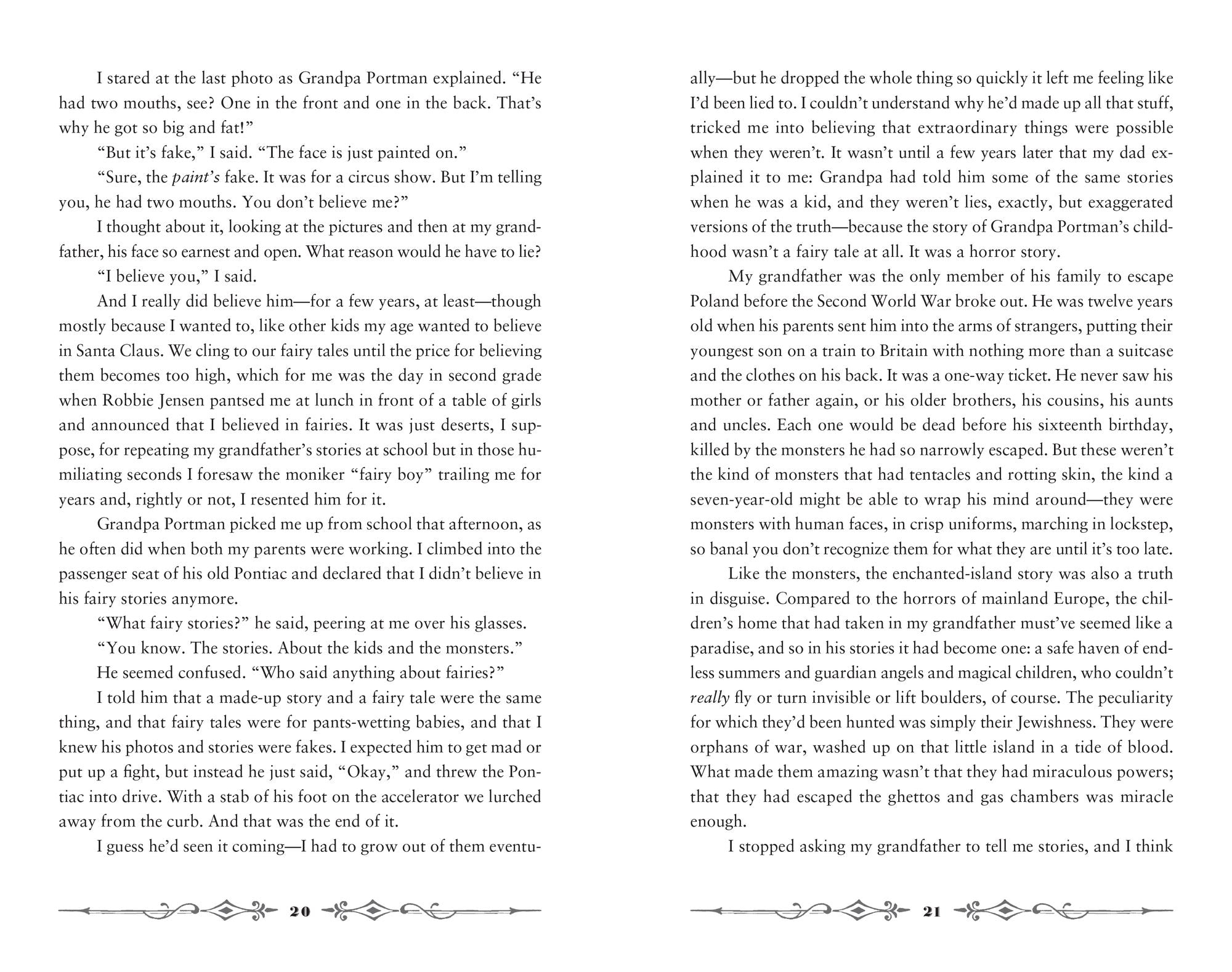Miss Peregrine's Home for Peculiar Children