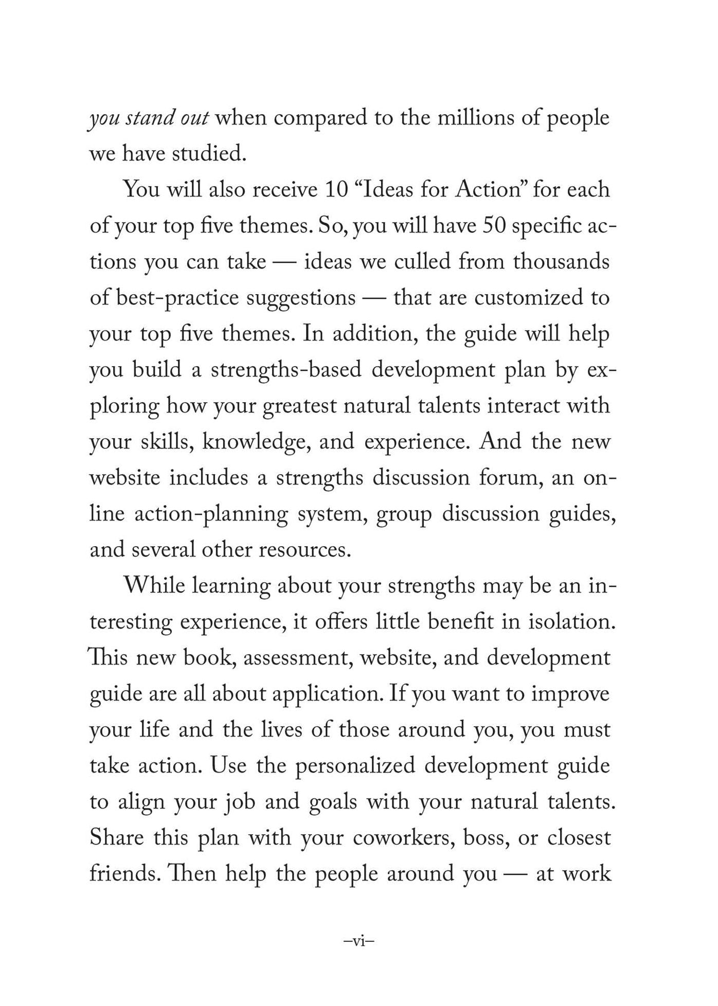StrengthsFinder 2.0