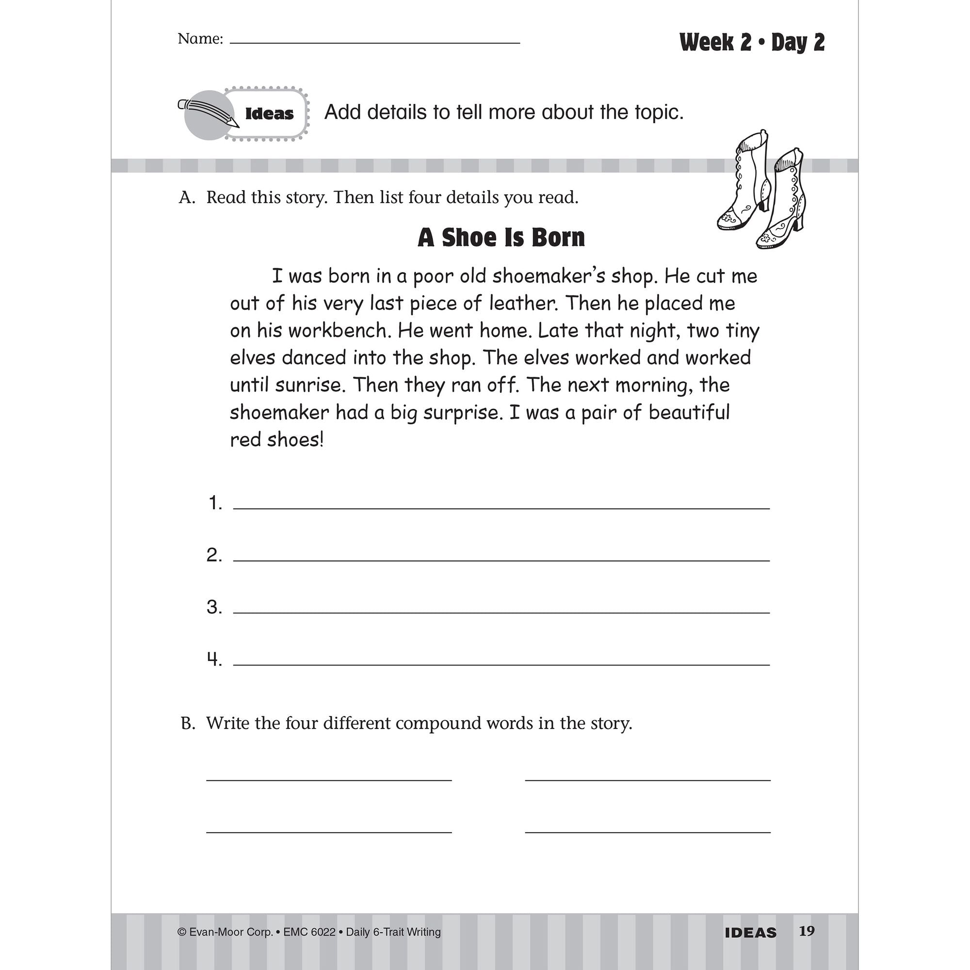Daily 6-Trait Writing Grade 2 Te