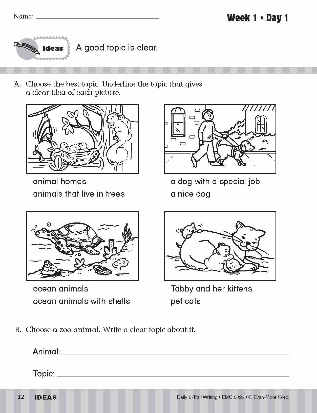 Daily 6-Trait Writing Grade 2 Te