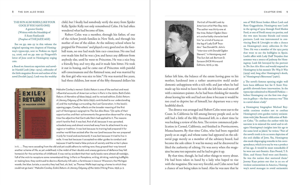 The Annotated Sun Also Rises: 100th Anniversary Deluxe Edition